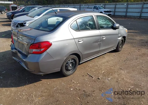 2019 Mitsubishi Mirage G4 Es z USA, uszkodzony, nr VIN ML32F3FJ1KHF00588